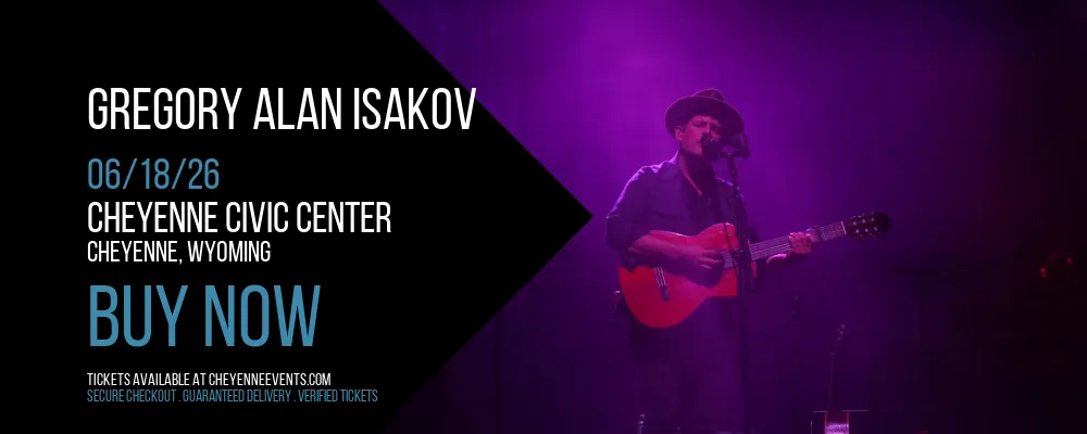 Gregory Alan Isakov at Cheyenne Civic Center